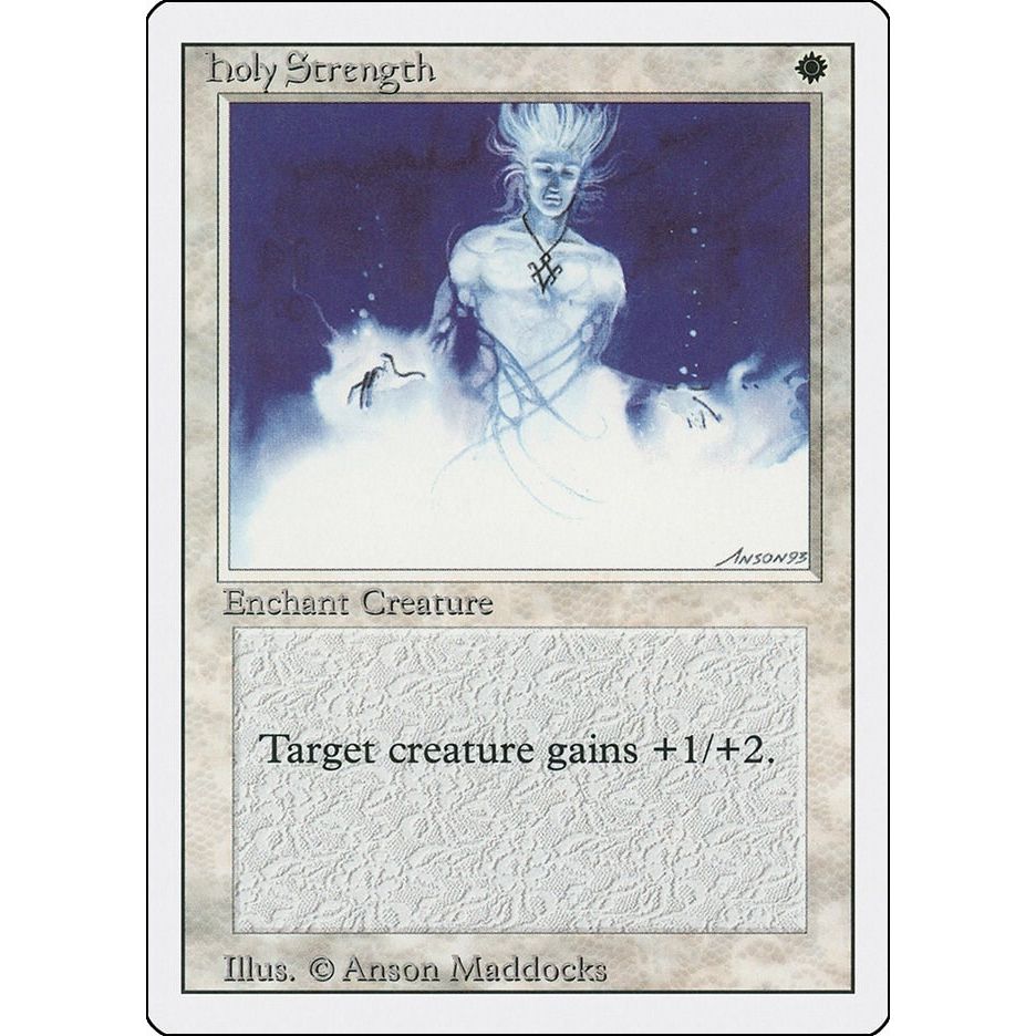 Image for Holy Strength (3ED) - Magic: The Gathering