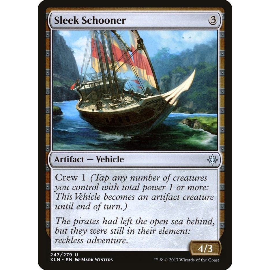Image for Sleek Schooner (247) (XLN) - Magic: The Gathering