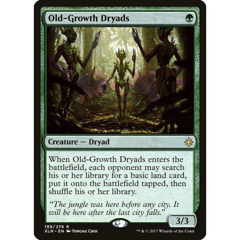 Image for Old-Growth Dryads (199) (XLN) - Magic: The Gathering
