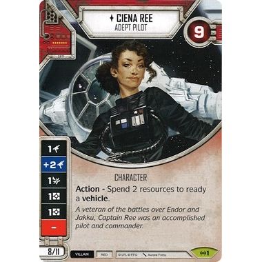 Image for Ciena Ree - Adept Pilot (Card Only) (1) (EaW) - Star Wars: Destiny