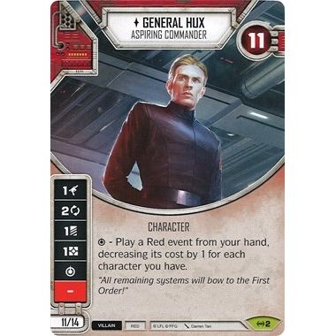 Image for General Hux - Aspiring Commander (2) (EaW) - Star Wars: Destiny