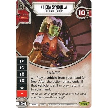 Image for Hera Syndulla - Phoenix Leader (25) (EaW) - Star Wars: Destiny