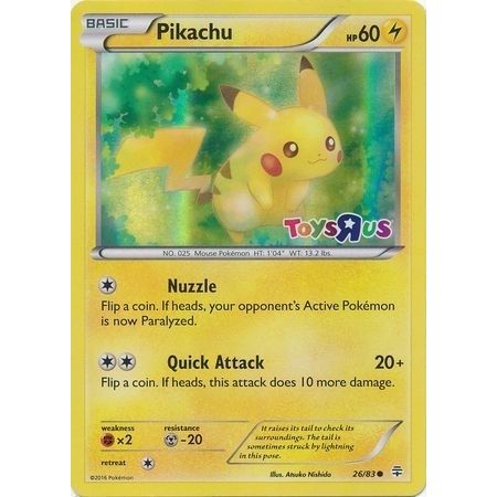 Image for Pikachu - 26/83 (Toys R Us) (026/083) (MCAP) - Pokemon
