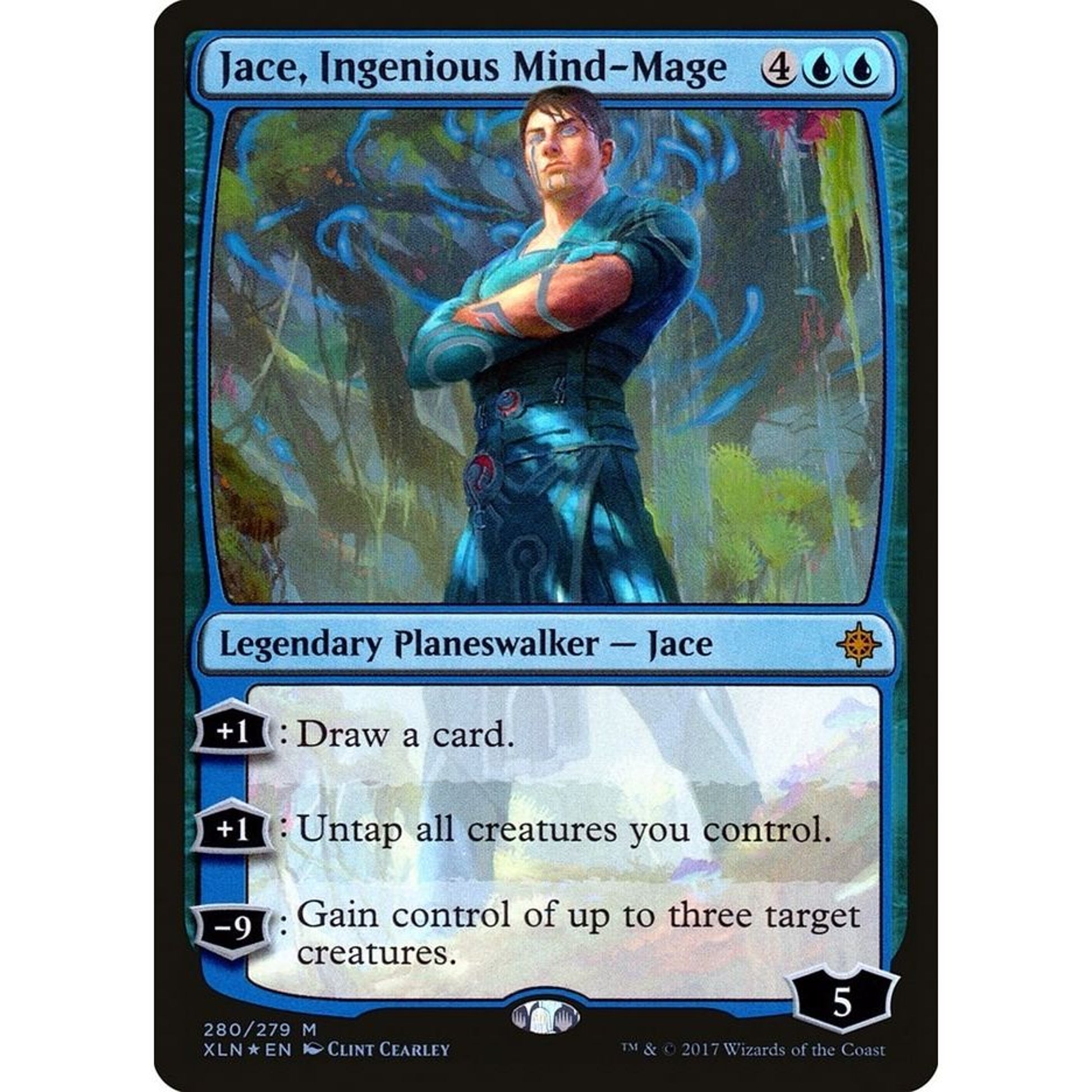 Image for Jace, Ingenious Mind-Mage (280) (XLN) - Magic: The Gathering
