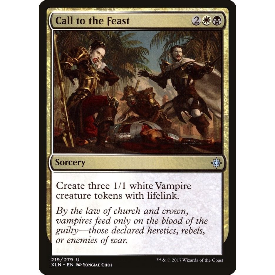 Image for Call to the Feast (219) (XLN) - Magic: The Gathering