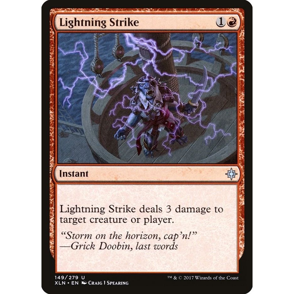 Image for Lightning Strike (149) (XLN) - Magic: The Gathering