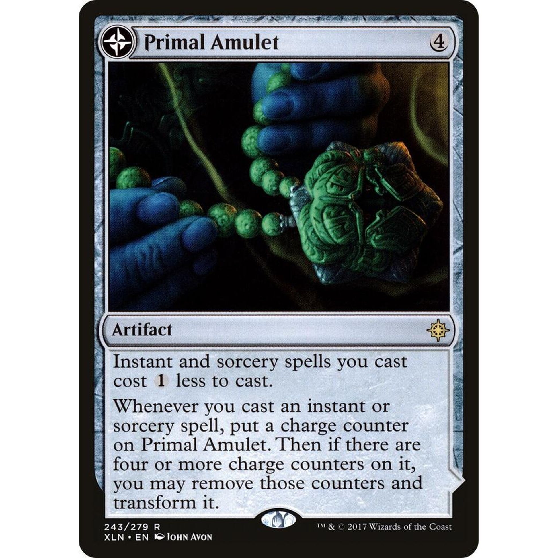 Image for Primal Amulet (243) (XLN) - Magic: The Gathering