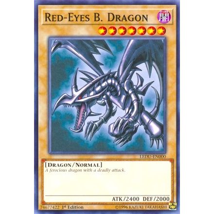 Image for Red-Eyes B. Dragon (LEDU-EN000) (LEDU) - YuGiOh