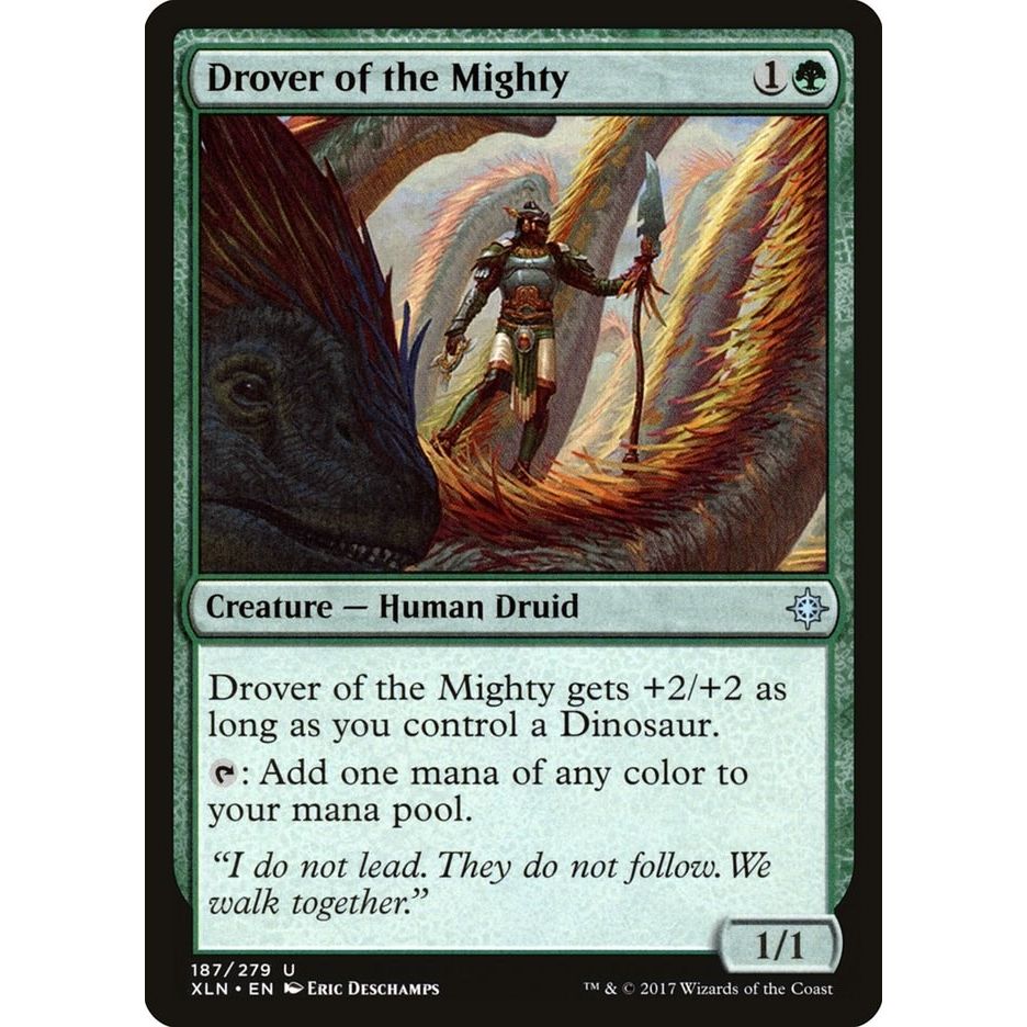 Image for Drover of the Mighty (187) (XLN) - Magic: The Gathering