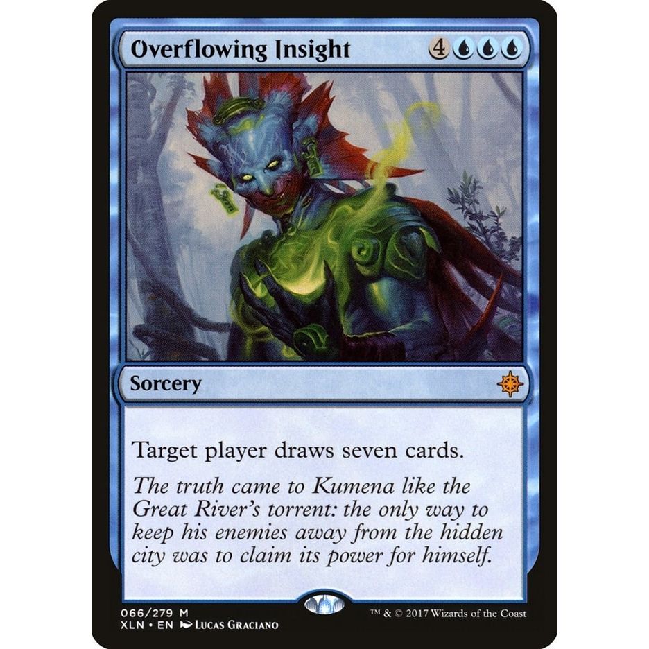 Image for Overflowing Insight (66) (XLN) - Magic: The Gathering