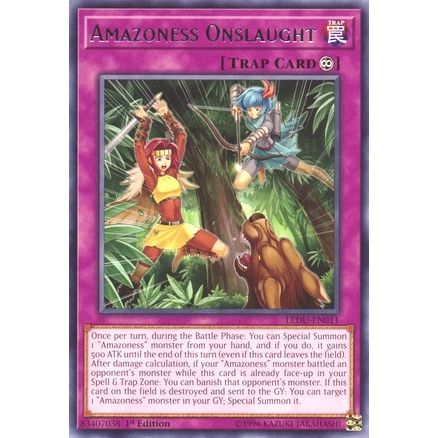 Image for Amazoness Onslaught (LEDU-EN011) (LEDU) - YuGiOh