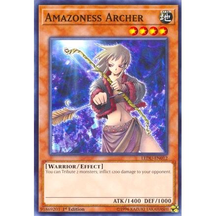 Image for Amazoness Archer (LEDU-EN012) (LEDU) - YuGiOh
