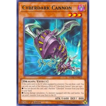 Image for Cyberdark Cannon (LEDU-EN022) (LEDU) - YuGiOh