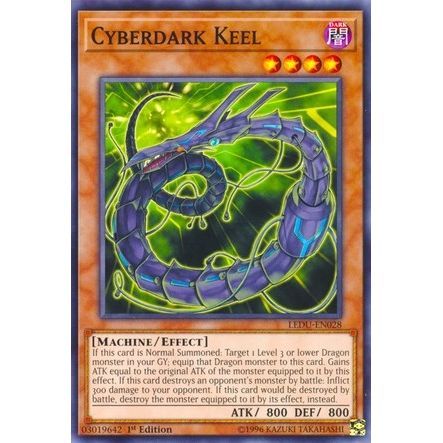 Image for Cyberdark Keel (LEDU-EN028) (LEDU) - YuGiOh