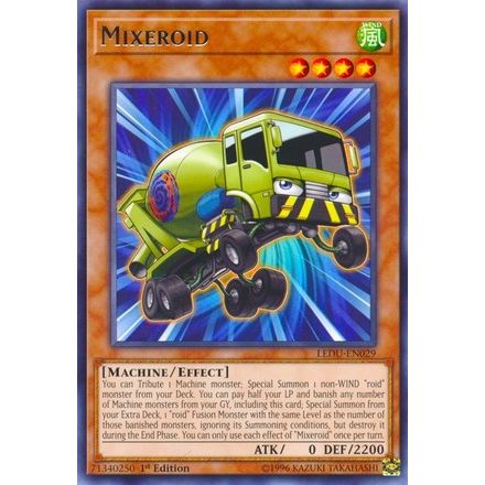 Image for Mixeroid (LEDU-EN029) (LEDU) - YuGiOh