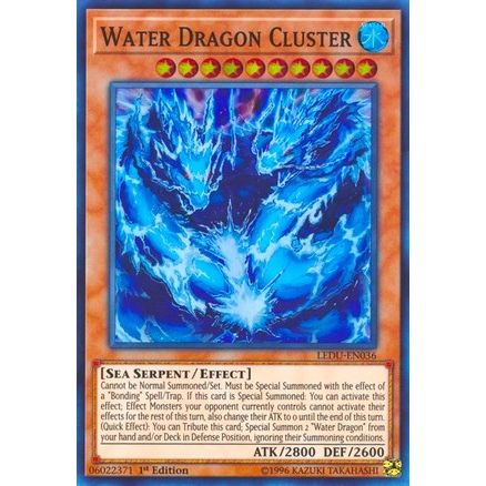 Image for Water Dragon Cluster (LEDU-EN036) (LEDU) - YuGiOh