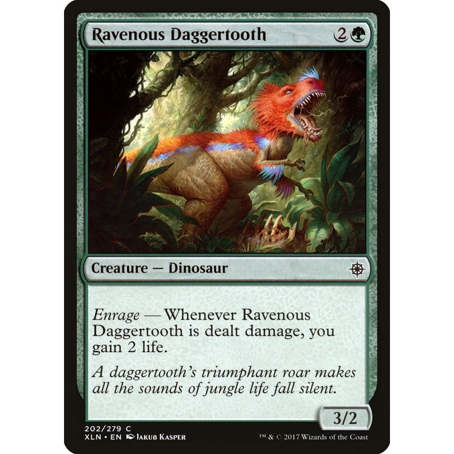 Image for Ravenous Daggertooth (202) (XLN) - Magic: The Gathering
