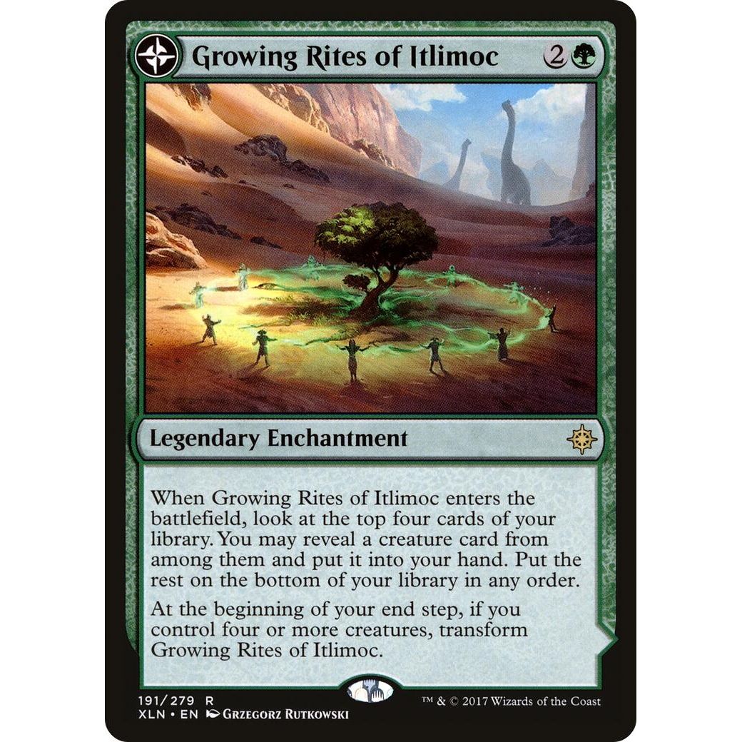 Image for Growing Rites of Itlimoc (191) (XLN) - Magic: The Gathering