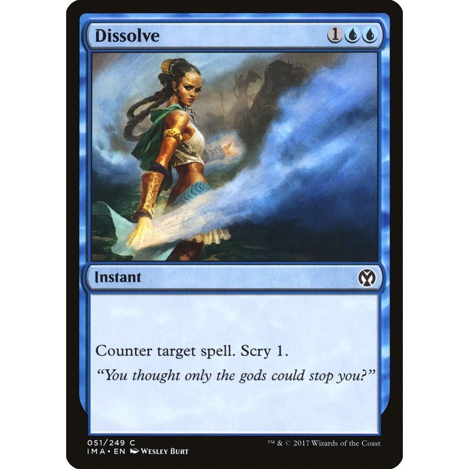 Image for Dissolve (51) (IMA) - Magic: The Gathering