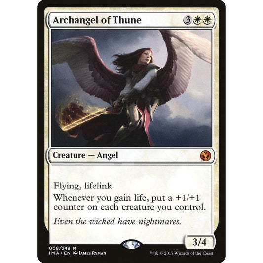 Image for Archangel of Thune (8) (IMA) - Magic: The Gathering
