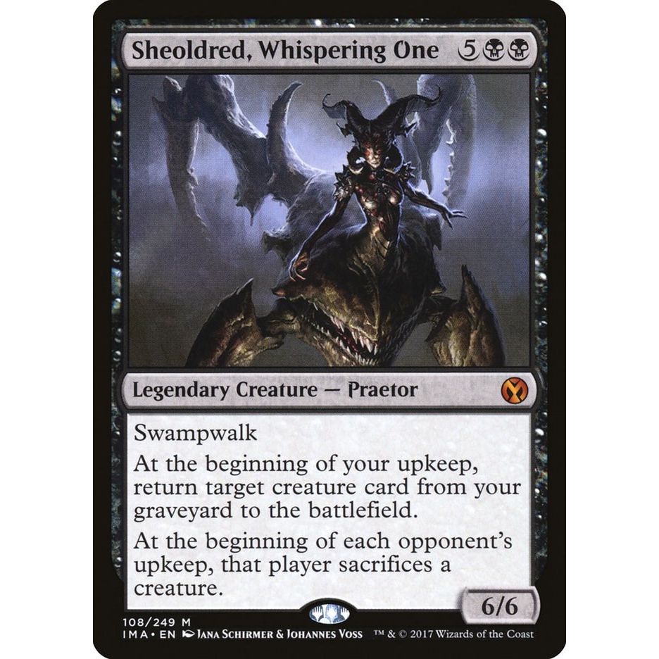 Image for Sheoldred, Whispering One (108) (IMA) - Magic: The Gathering