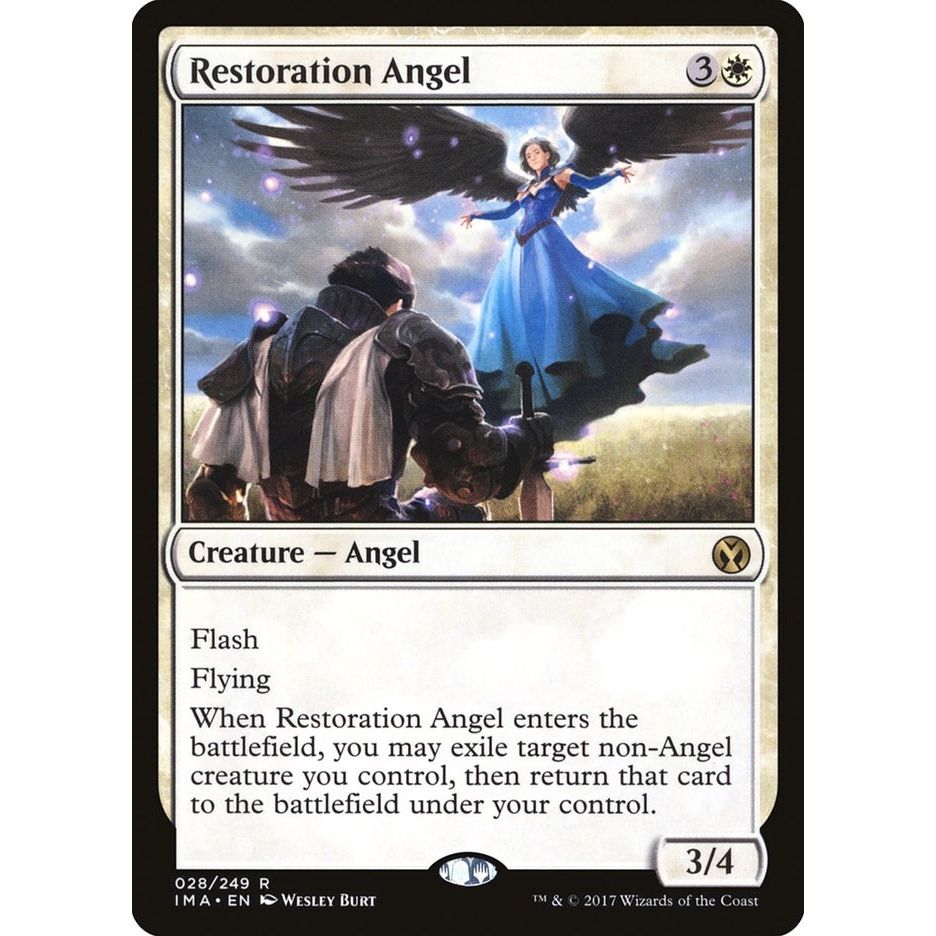 Image for Restoration Angel (28) (IMA) - Magic: The Gathering