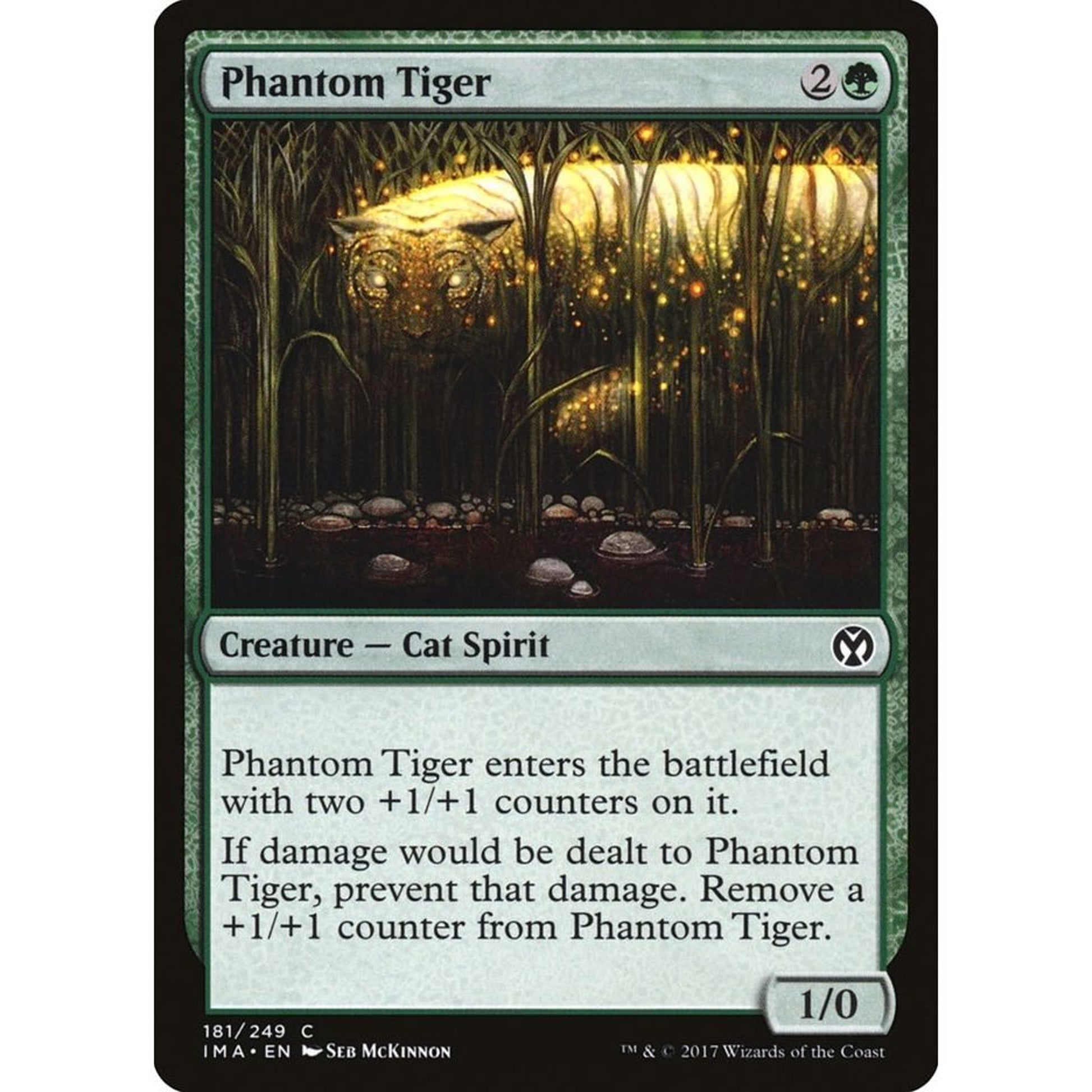 Image for Phantom Tiger (181) (IMA) - Magic: The Gathering