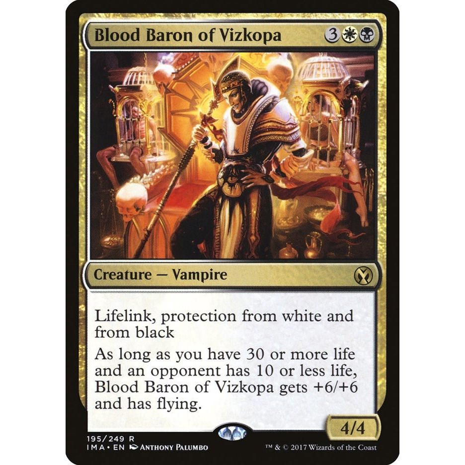 Image for Blood Baron of Vizkopa (195) (IMA) - Magic: The Gathering