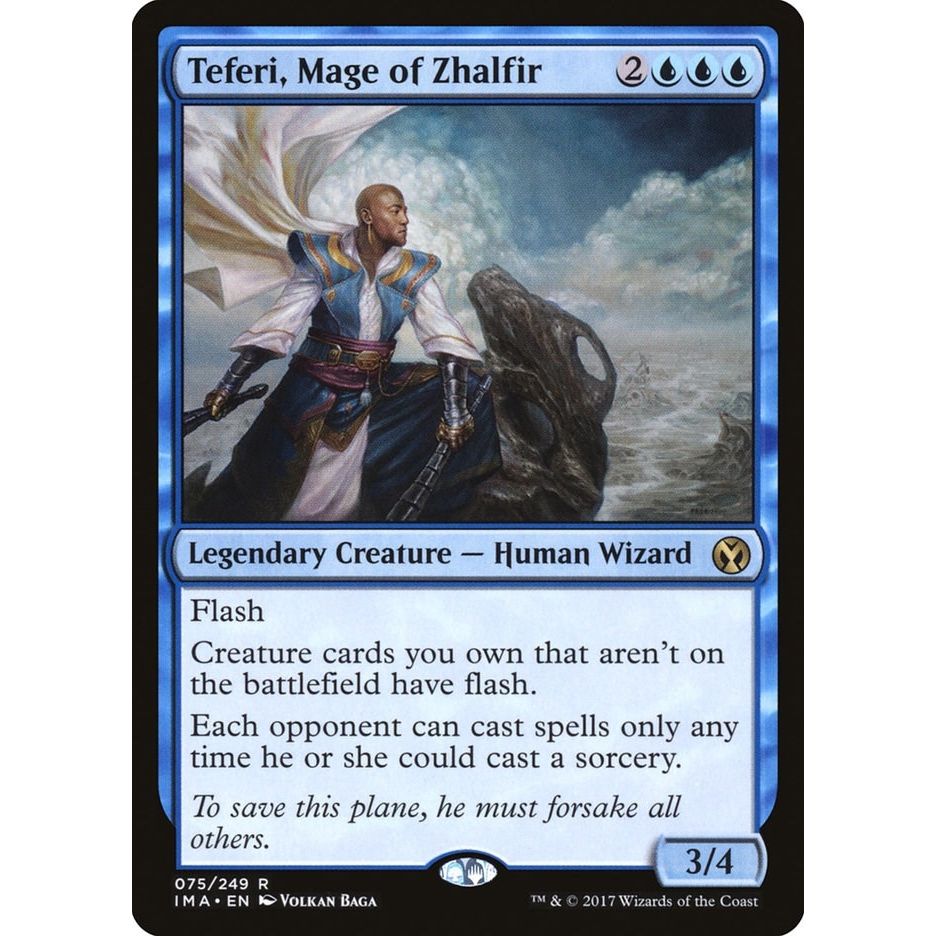 Image for Teferi, Mage of Zhalfir (75) (IMA) - Magic: The Gathering
