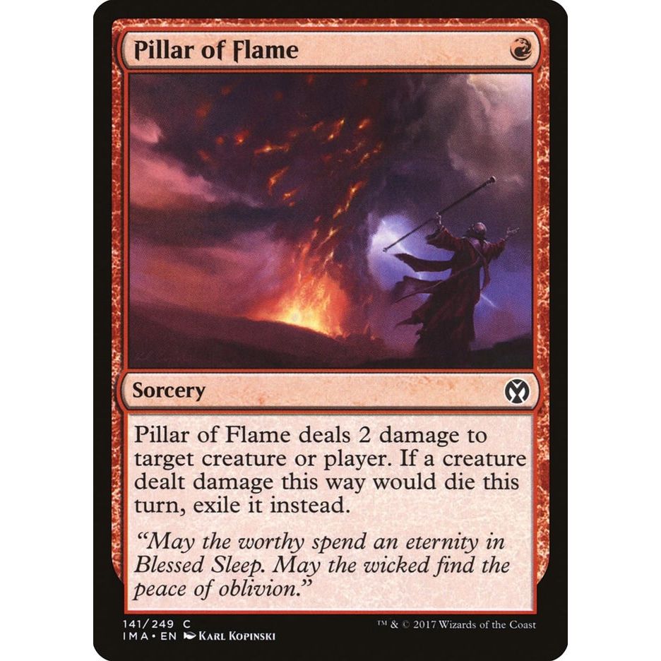 Image for Pillar of Flame (141) (IMA) - Magic: The Gathering
