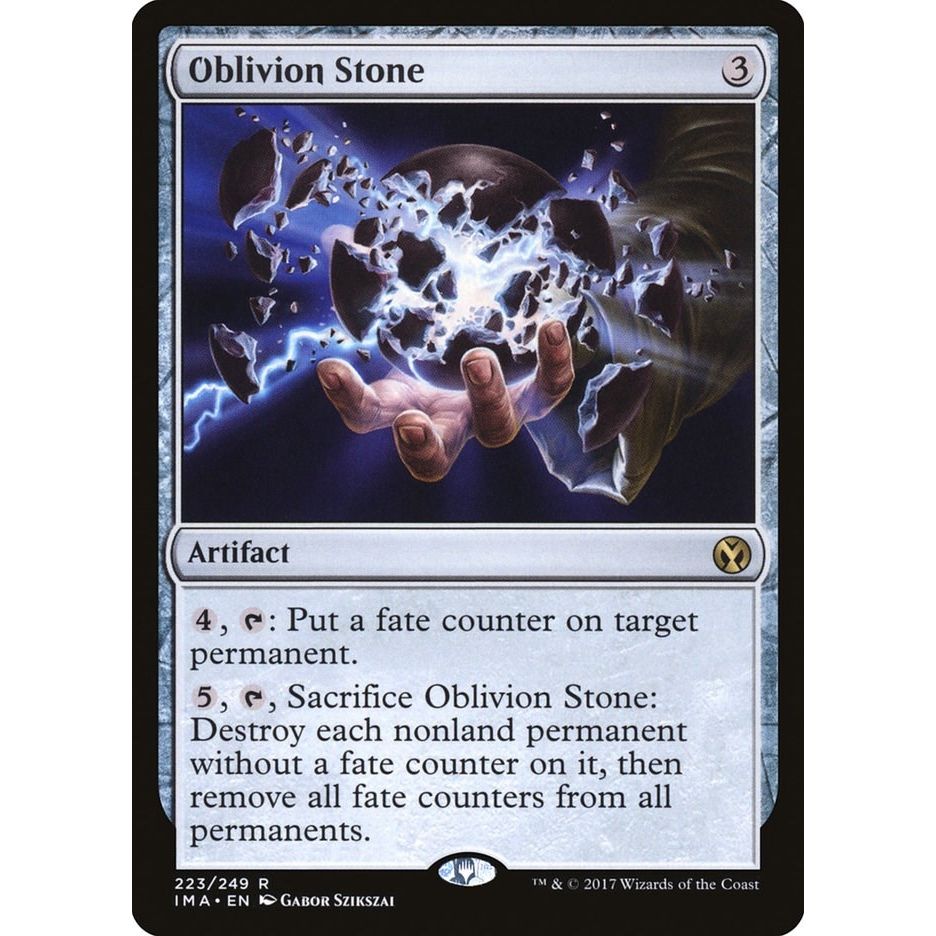 Image for Oblivion Stone (223) (IMA) - Magic: The Gathering