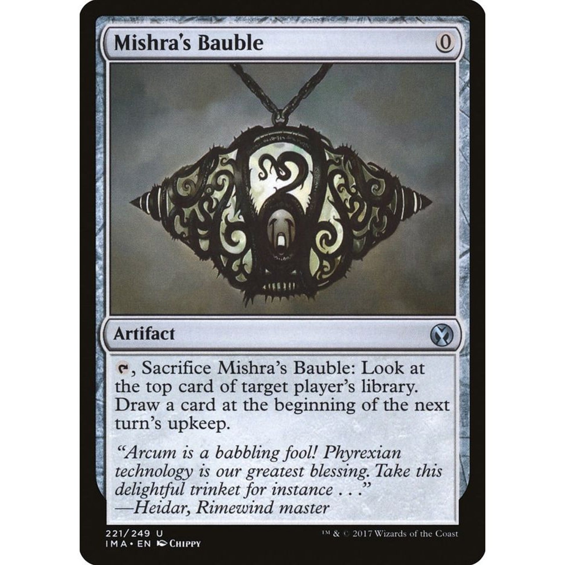 Image for Mishra's Bauble (221) (IMA) - Magic: The Gathering