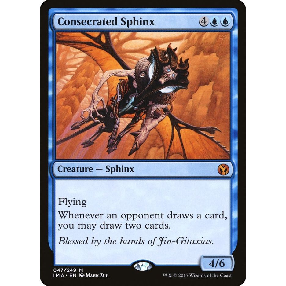 Image for Consecrated Sphinx (47) (IMA) - Magic: The Gathering