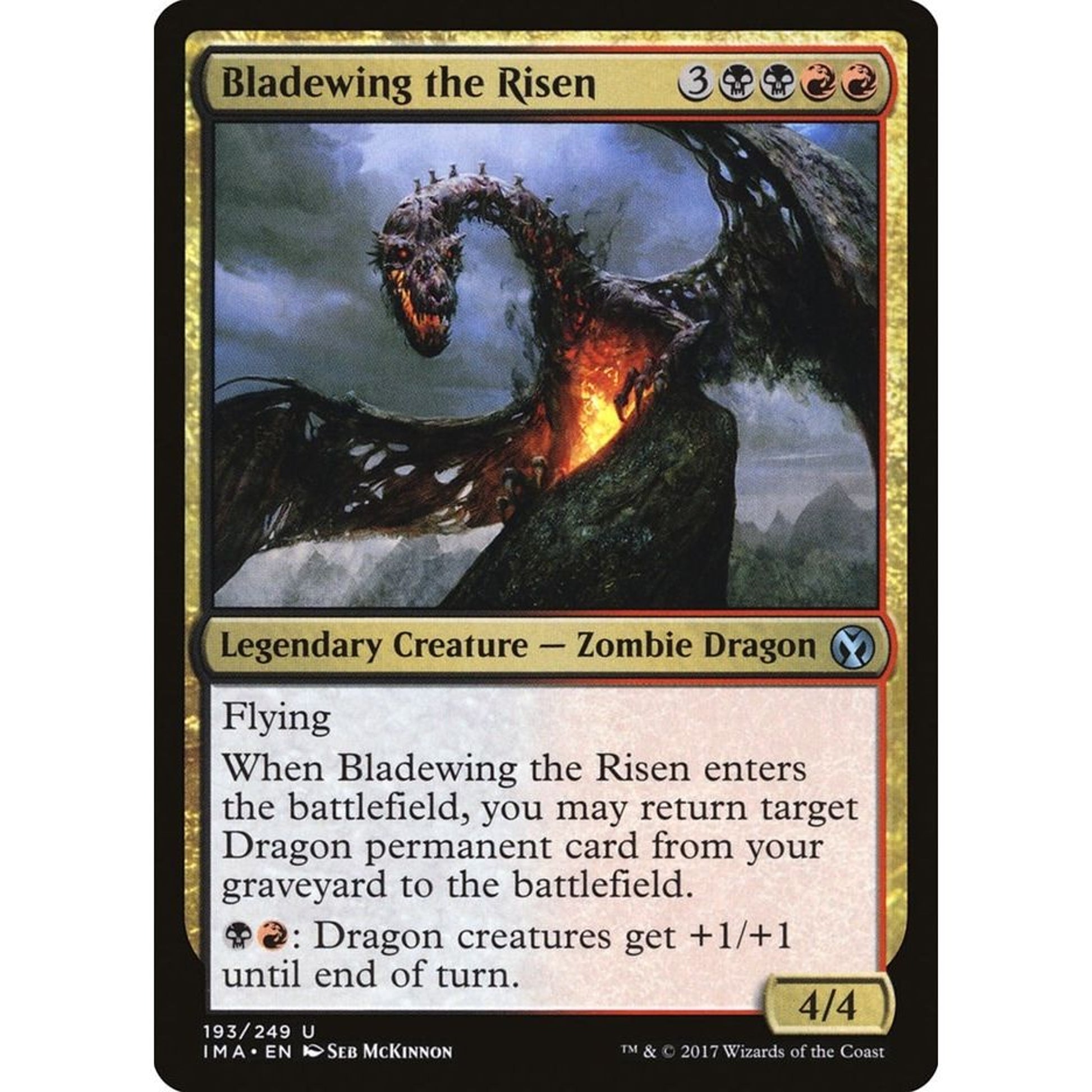 Image for Bladewing the Risen (193) (IMA) - Magic: The Gathering