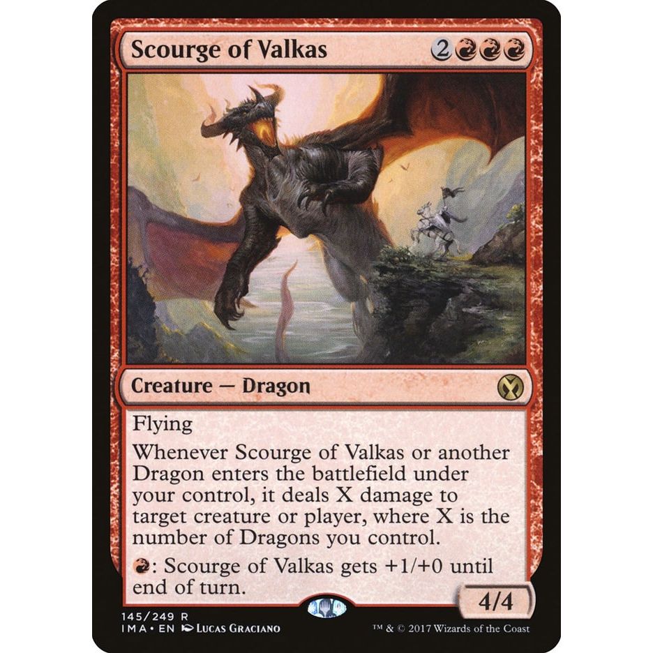 Image for Scourge of Valkas (145) (IMA) - Magic: The Gathering