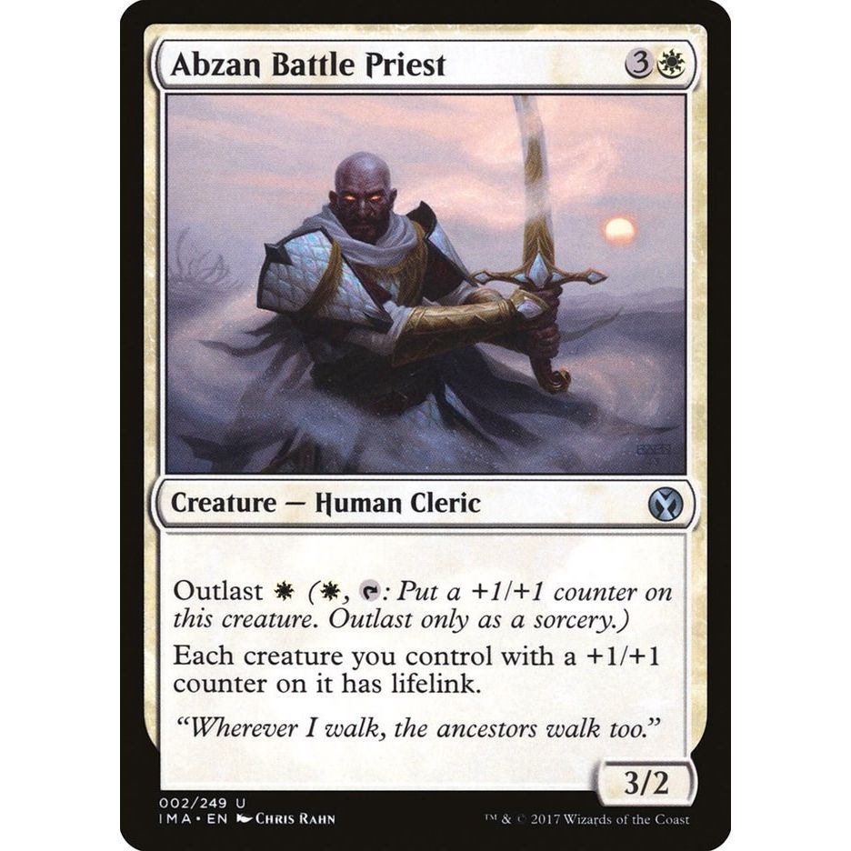 Image for Abzan Battle Priest (2) (IMA) - Magic: The Gathering