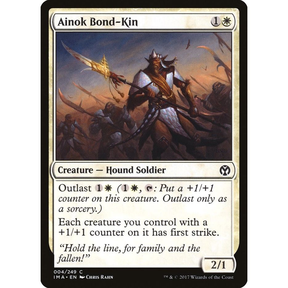 Image for Ainok Bond-Kin (4) (IMA) - Magic: The Gathering
