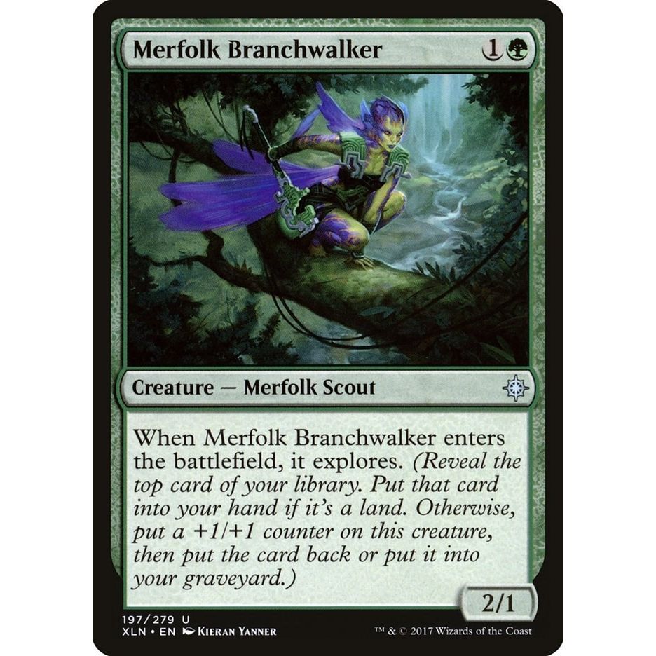 Image for Merfolk Branchwalker (197) (XLN) - Magic: The Gathering