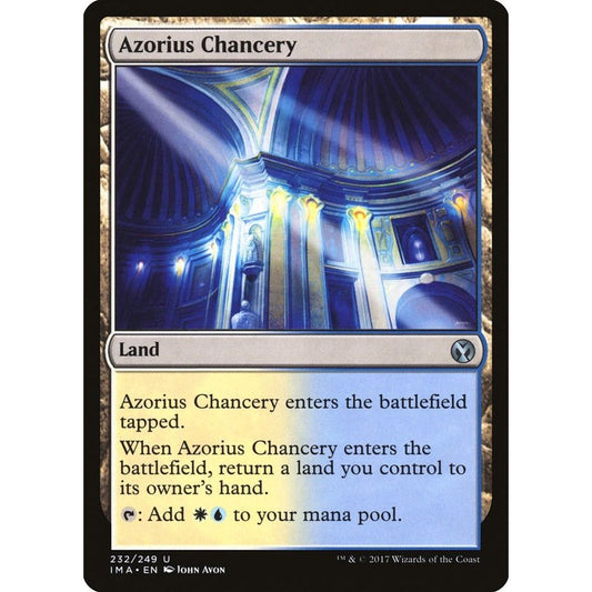 Image for Azorius Chancery (232) (IMA) - Magic: The Gathering