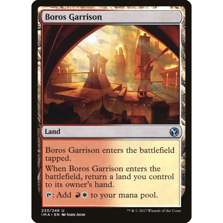 Image for Boros Garrison (233) (IMA) - Magic: The Gathering