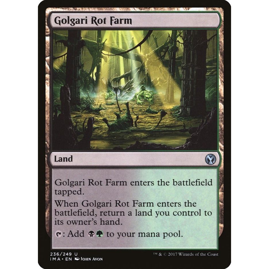 Image for Golgari Rot Farm (236) (IMA) - Magic: The Gathering