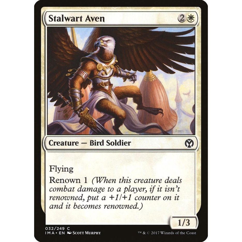 Image for Stalwart Aven (32) (IMA) - Magic: The Gathering
