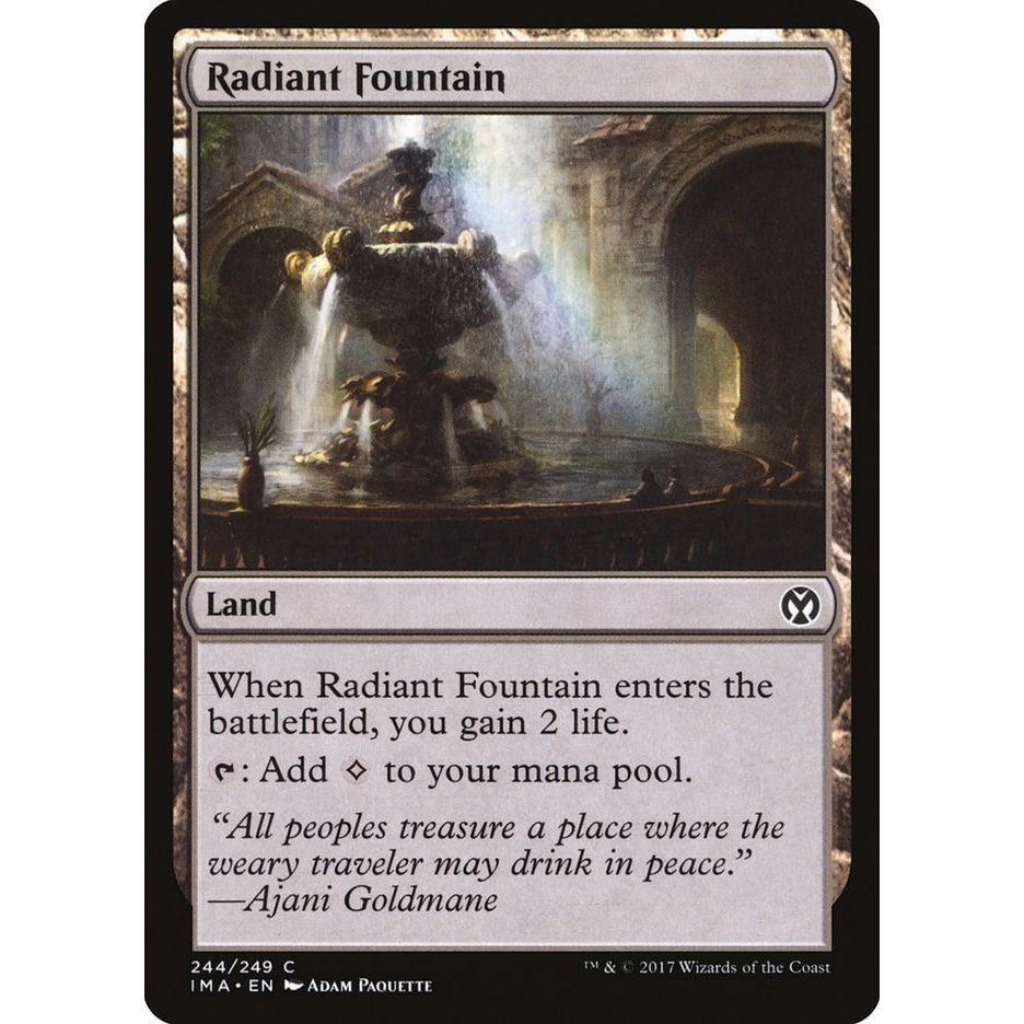 Image for Radiant Fountain (244) (IMA) - Magic: The Gathering