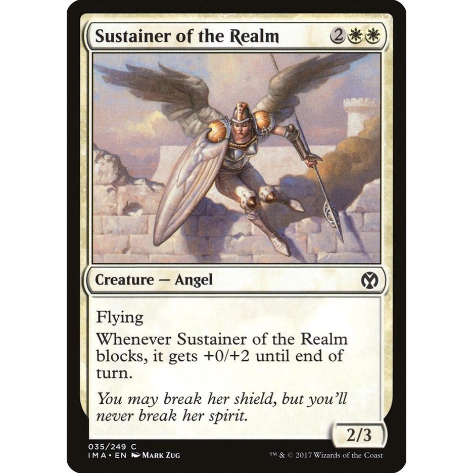 Image for Sustainer of the Realm (35) (IMA) - Magic: The Gathering