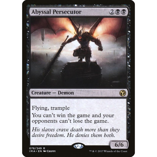 Image for Abyssal Persecutor (78) (IMA) - Magic: The Gathering