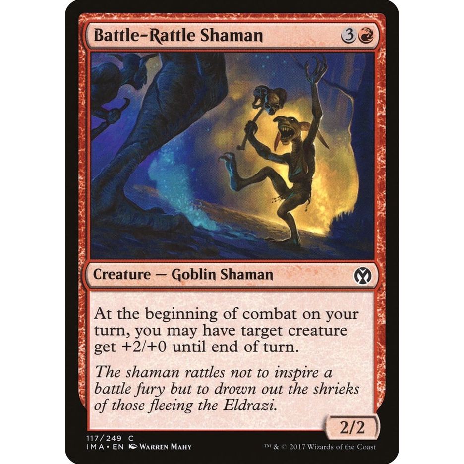 Image for Battle-Rattle Shaman (117) (IMA) - Magic: The Gathering