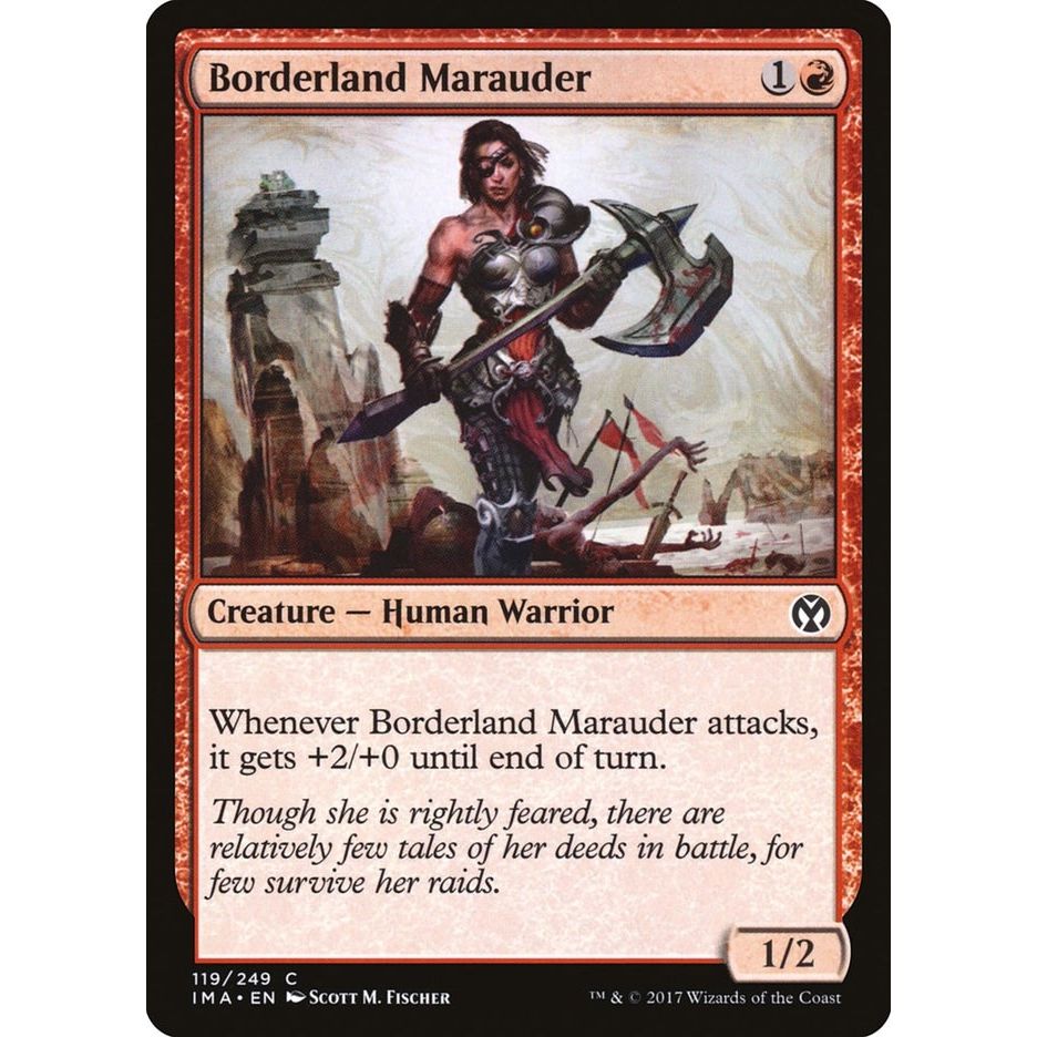 Image for Borderland Marauder (119) (IMA) - Magic: The Gathering