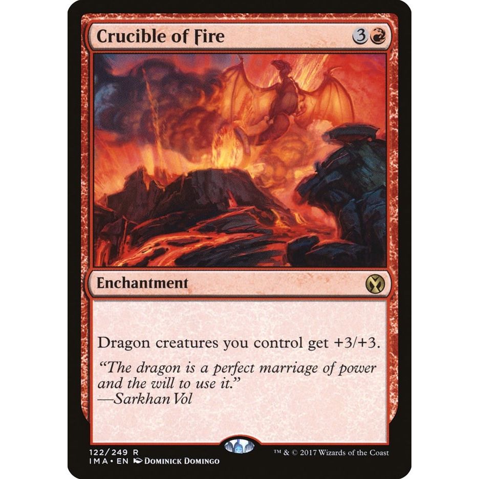 Image for Crucible of Fire (122) (IMA) - Magic: The Gathering
