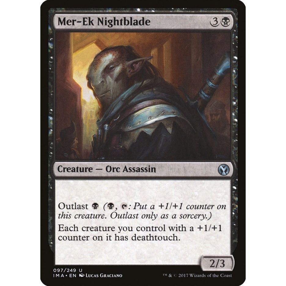 Image for Mer-Ek Nightblade (97) (IMA) - Magic: The Gathering