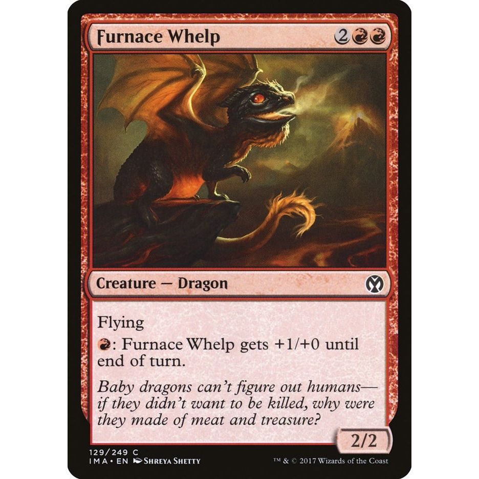 Image for Furnace Whelp (129) (IMA) - Magic: The Gathering